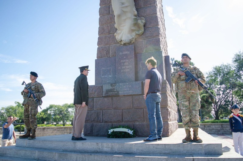 Se conmemoró el aniversario del nacimiento del General San Martín